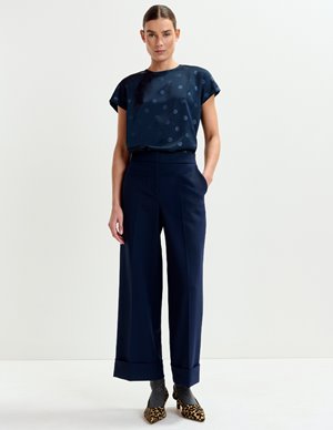 Essentiel Antwerp ishirt top - navy side