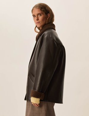 Des Petits Hauts yulia coat - coffee back