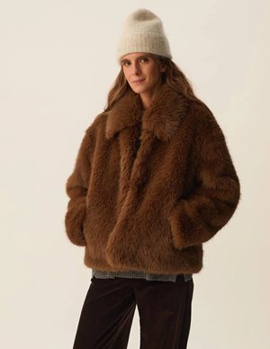 Des Petits Hauts ybou coat - mocha