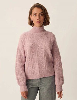 Des Petits Hauts dino jumper - pink
