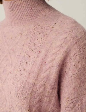 Des Petits Hauts dino jumper - pink side