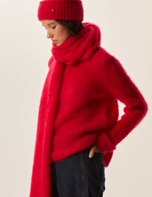 Des Petits Hauts chouky jumper - red side