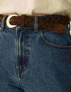 Des Petits Hauts nefle belt - chocolate side