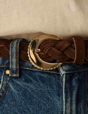 Des Petits Hauts nefle belt - chocolate back
