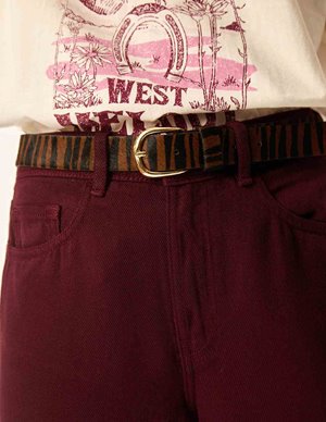 Des Petits Hauts martino belt - tiger side