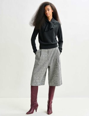 Essentiel Antwerp invited jumper - black side