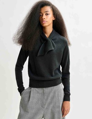 Essentiel Antwerp invited jumper - black