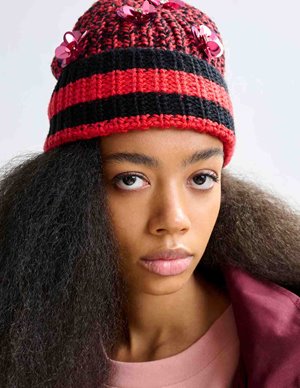 Essentiel Antwerp ishadow hat - red