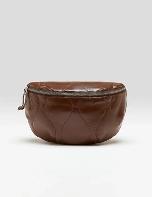 Bellerose hosie bag - coffee detail