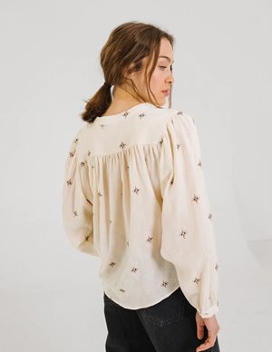 Sacrécoeur gladis blouse - etna detail