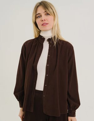 Sacrécoeur soline blouse - cacao