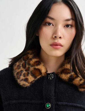 Essentiel Antwerp intention jacket - black side