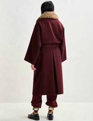 Essentiel Antwerp irno coat - mauve side