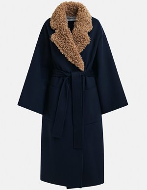 Essentiel Antwerp irno coat - navy back