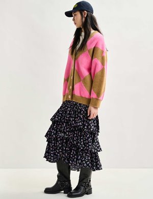 Essentiel Antwerp iwho cardigan - pink model