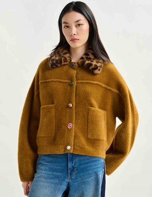 Essentiel Antwerp intention jacket - tan