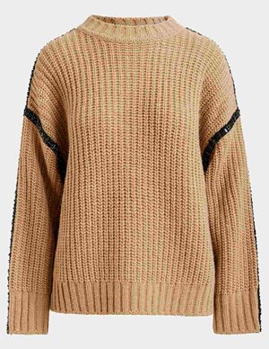 Essentiel Antwerp indsay jumper - tan back