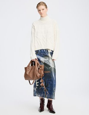 Munthe lebane skirt - navy detail