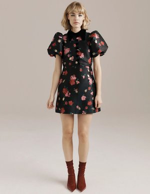 Queens of Archive rosie dress - black