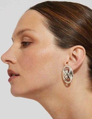 Gas Bijoux cophea stud earrings - silver back