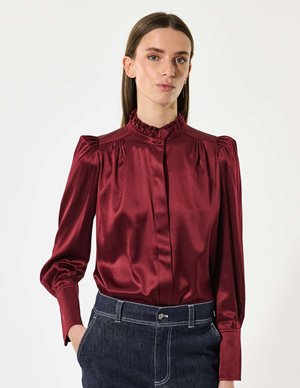 Dea Kudibal robertadea blouse - burgundy detail