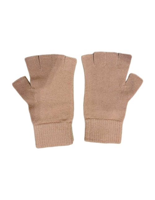 Jumper 1234 fingerless gloves - sandstone