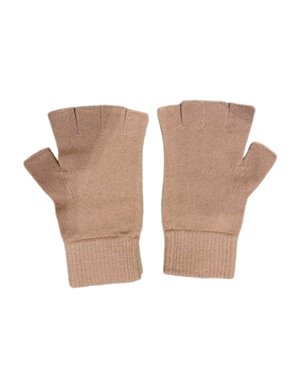 Jumper 1234 fingerless gloves - sandstone