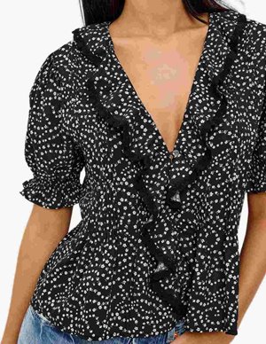 Rails bloom top - daisies side