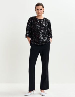 Essentiel Antwerp isparkle top - black side