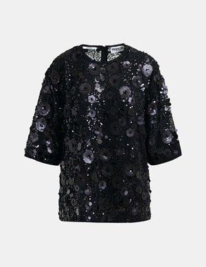 Essentiel Antwerp isparkle top - black back