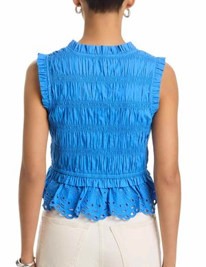 Rails martine top - blue side