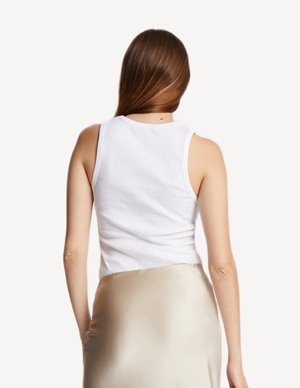 Munthe tezza vest - white detail