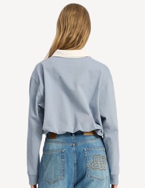 Munthe becent shirt - blue model