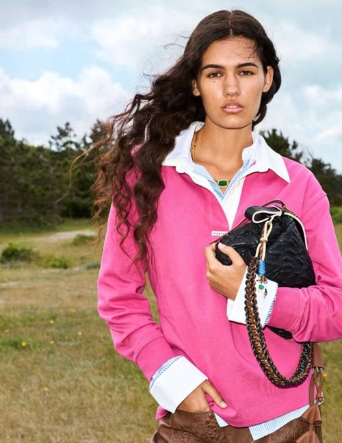 Munthe becent shirt - berry