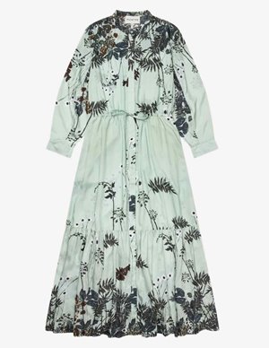 Munthe bernadette dress - mint back