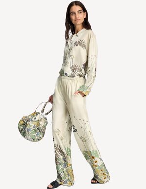 Munthe fabert trousers - cream detail