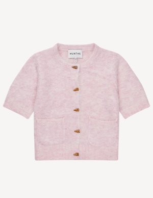 Munthe locca cardigan - rose back