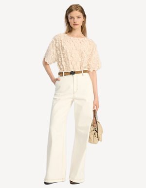 Munthe bossi top - cream side