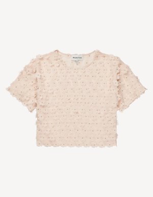 Munthe bossi top - cream back
