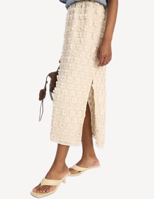 Munthe bloomy skirt - cream side