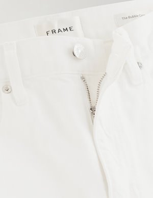 Frame Jeans the bubble crop jean - white side
