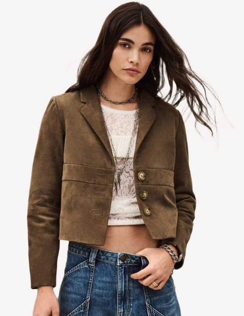 ba&sh Morfeo jacket - olive