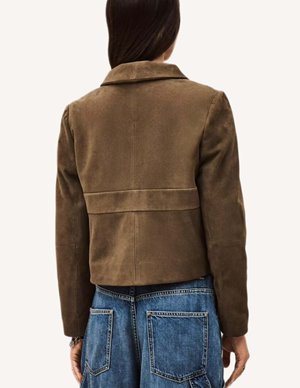 ba&sh morfeo jacket - olive model