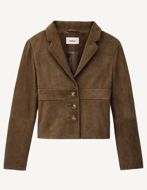 ba&sh morfeo jacket - olive back