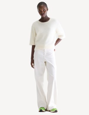Bellerose dime jumper - ecru side