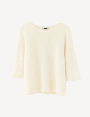 Bellerose dime jumper - ecru back