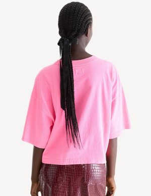 Bellerose voss tee - pink detail