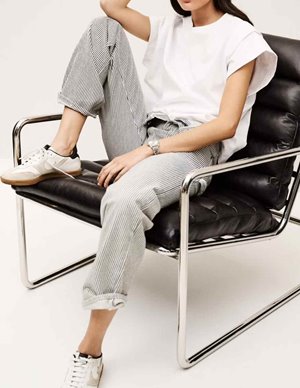 ba&sh pio tee - white detail
