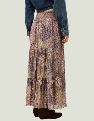 ba&sh pitsy skirt - rose model