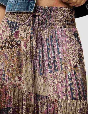 ba&sh pitsy skirt - rose back